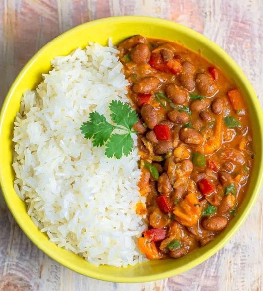 Rice Beans And Stew